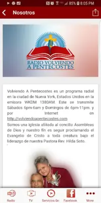 Volviendo a Pentecostés android App screenshot 0