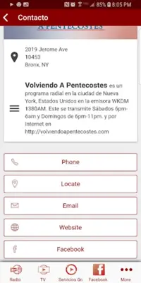 Volviendo a Pentecostés android App screenshot 1